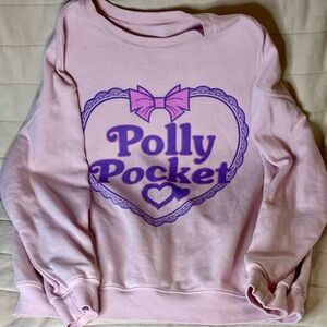 Polly Pocket Lavender Crew Neck Sweater